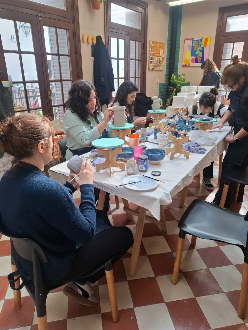 Proceso de creación en arcilla Atelier Güo